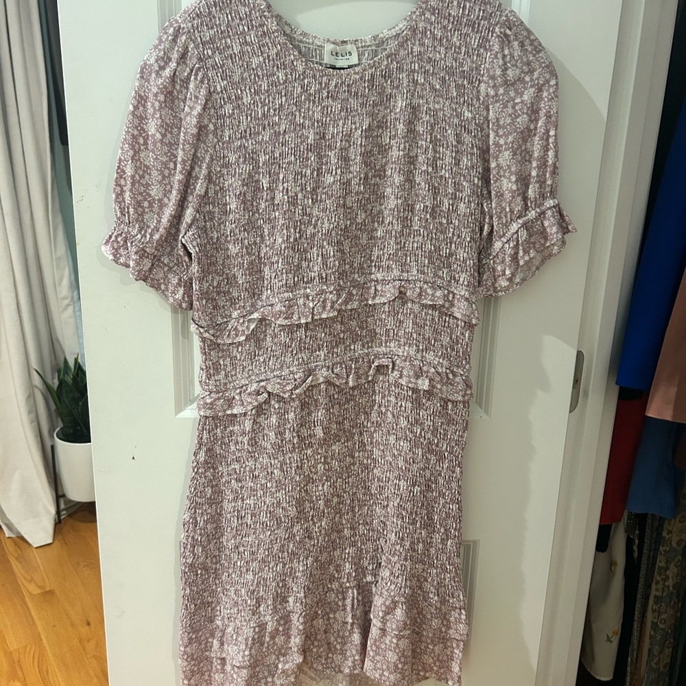 Le Lis Pink Mini Dress